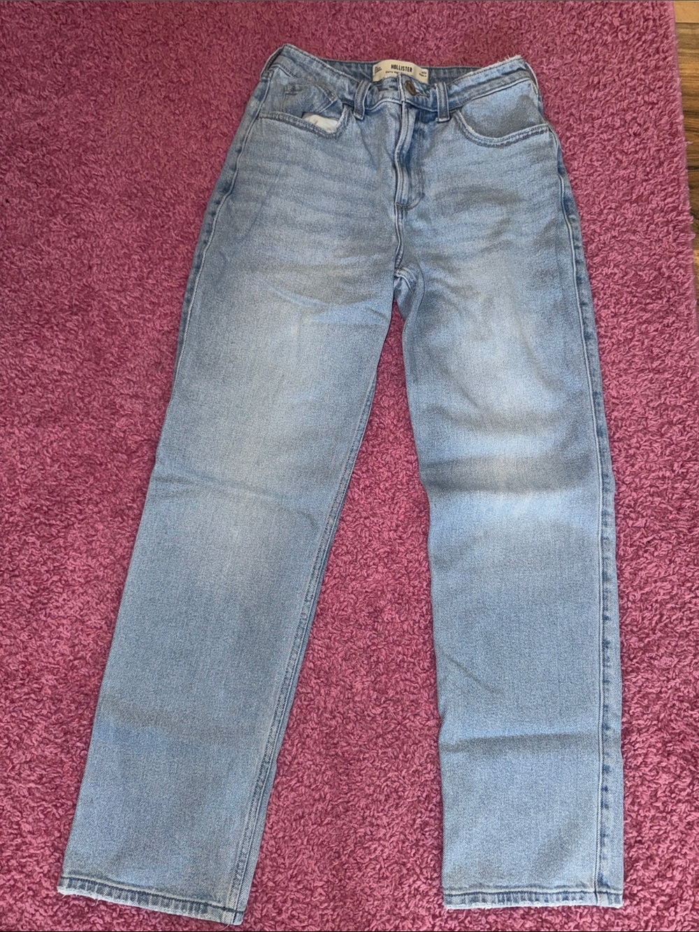 Hollister Light Blue Women’s Straight Jeans